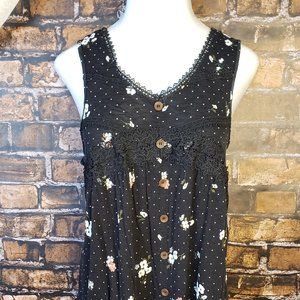 Maurices Black Baby Doll Tank